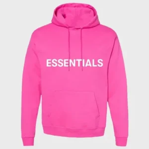 Essentials Pink Hoodie