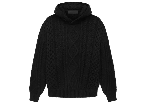 Fear of God Essentials Cable Knit Hoodie