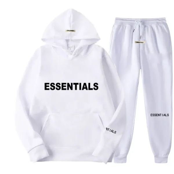 Essentials White Tracksuit